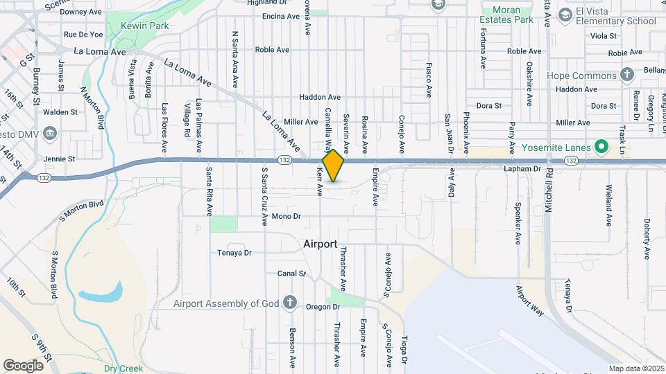 134 Kerr Ave Mapa y Detalles de la Ubicación