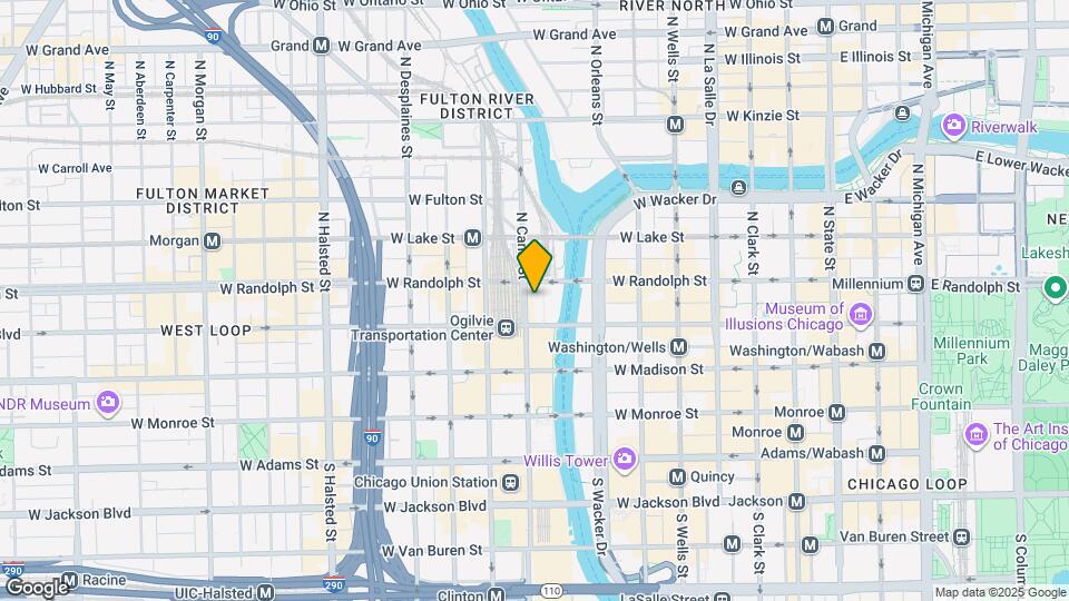 111 N Canal St, Unit 2611 Map and Location Details