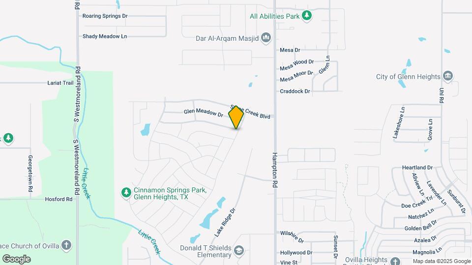 202 Willow Creek Dr Map and Location Details