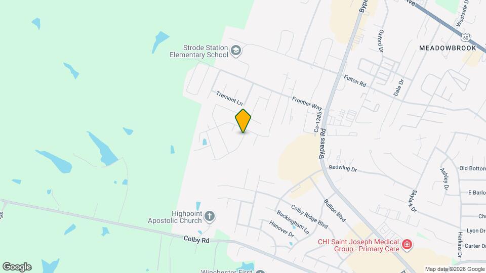 102 Bellbrook Ln Map and Location Details