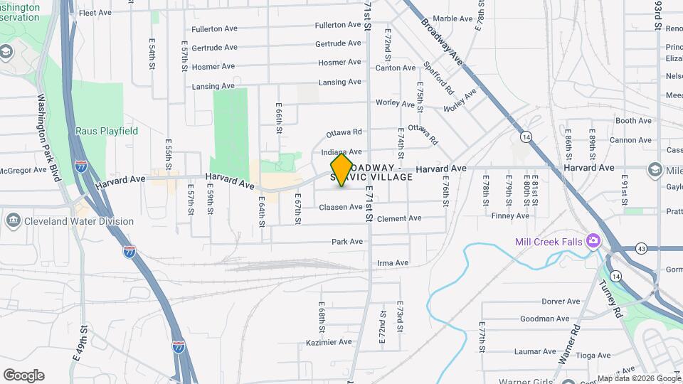 6914 Polonia Ave Mapa y Detalles de la Ubicación