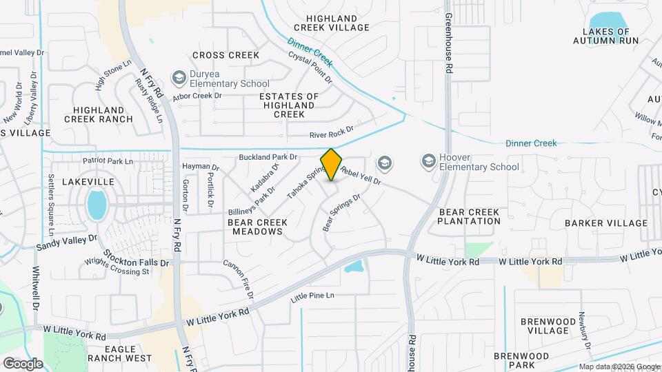 19322 River Bottom Rd Map and Location Details