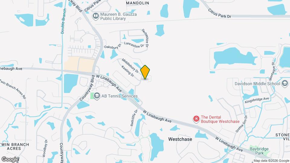 11802 Middlebury Dr Map and Location Details