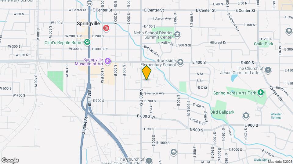 556 S 470 E Map and Location Details