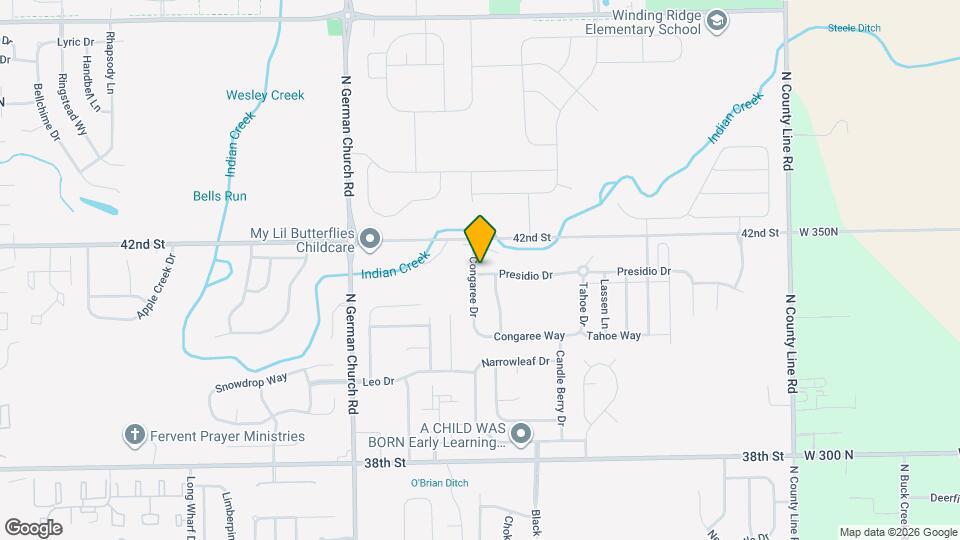 4131 Congaree Dr Mapa y Detalles de la Ubicación