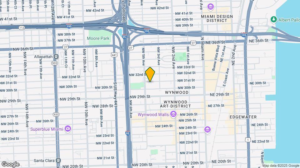 410 NW 31st St Map and Location Details