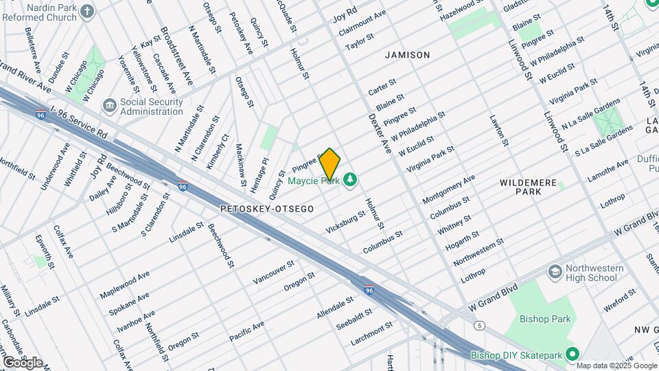 4094 W Euclid St Map and Location Details