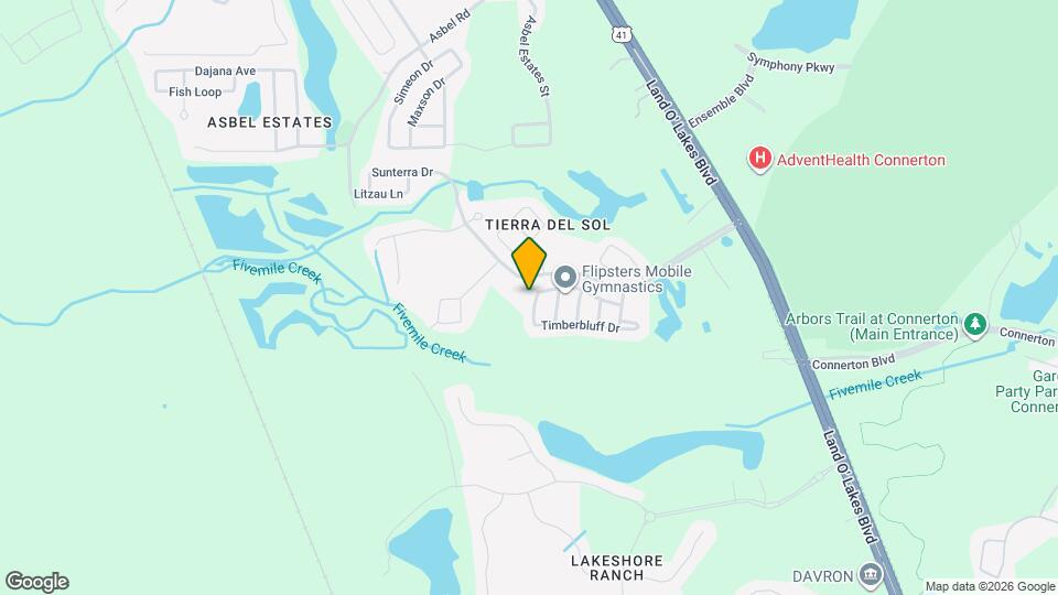 19554 Timberbluff Dr Map and Location Details