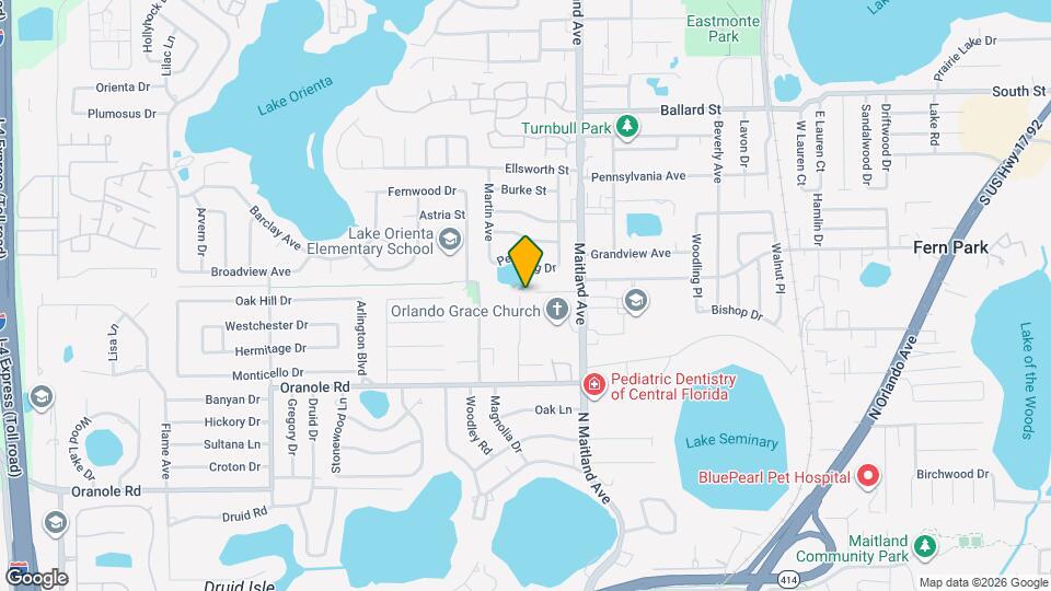 803 Glen Arden Way Map and Location Details