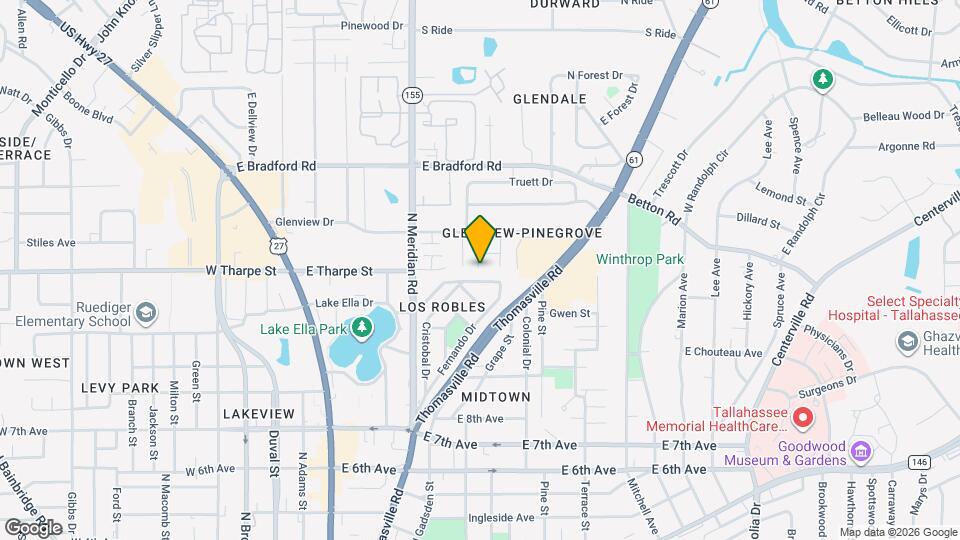 1832 Fernando Ln Map and Location Details