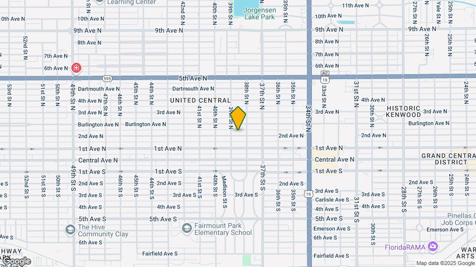 3835 2nd Ave N Map and Location Details