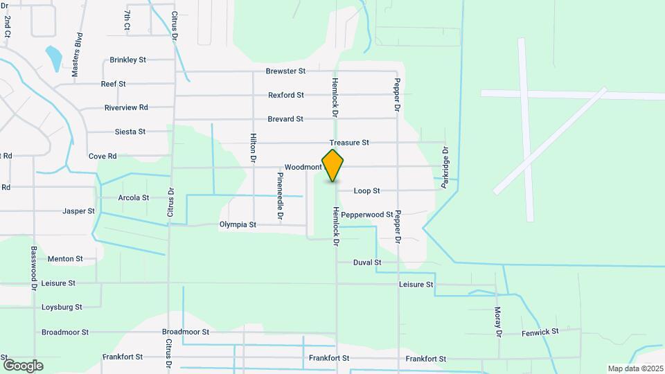 2405 Hemlock Dr Map and Location Details