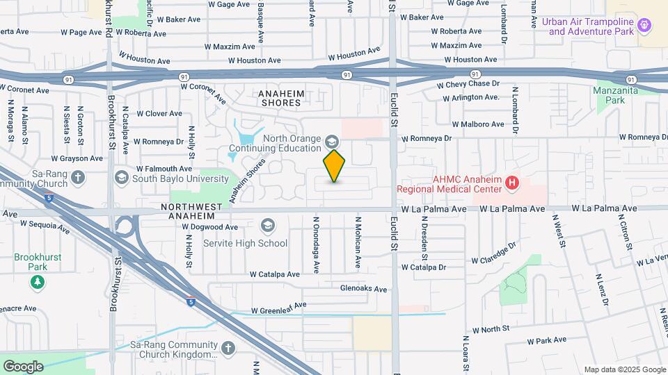 1807 W Glen Ave Map and Location Details