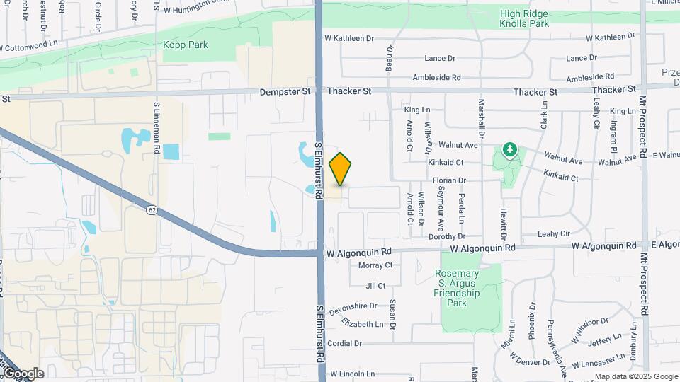 764 Holiday Ln Mapa y Detalles de la Ubicación