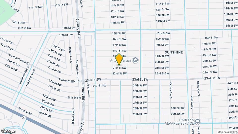 4110 21st St SW Map and Location Details