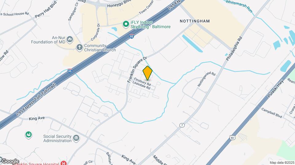 5036 Finsbury Rd Map and Location Details