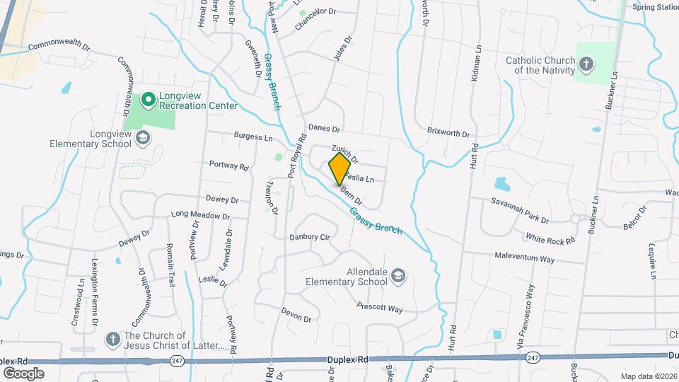 1431 Bern Dr Mapa y Detalles de la Ubicación