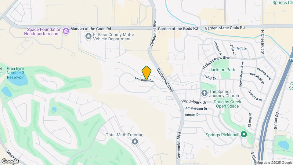 1335 Chesham Cir Map and Location Details