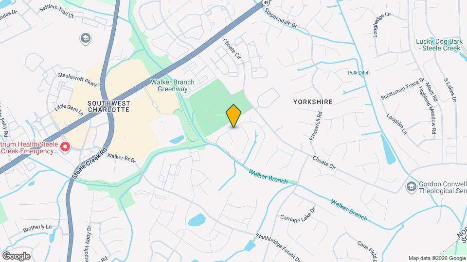 13500 Walkers Creek Dr, Unit #1 Mapa y Detalles de la Ubicación