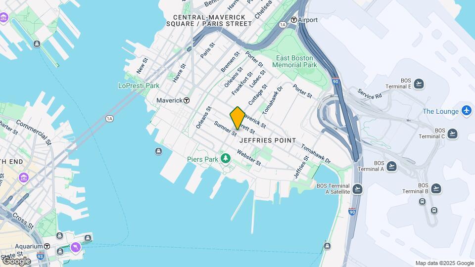 352 Sumner St, Unit #1 Map and Location Details
