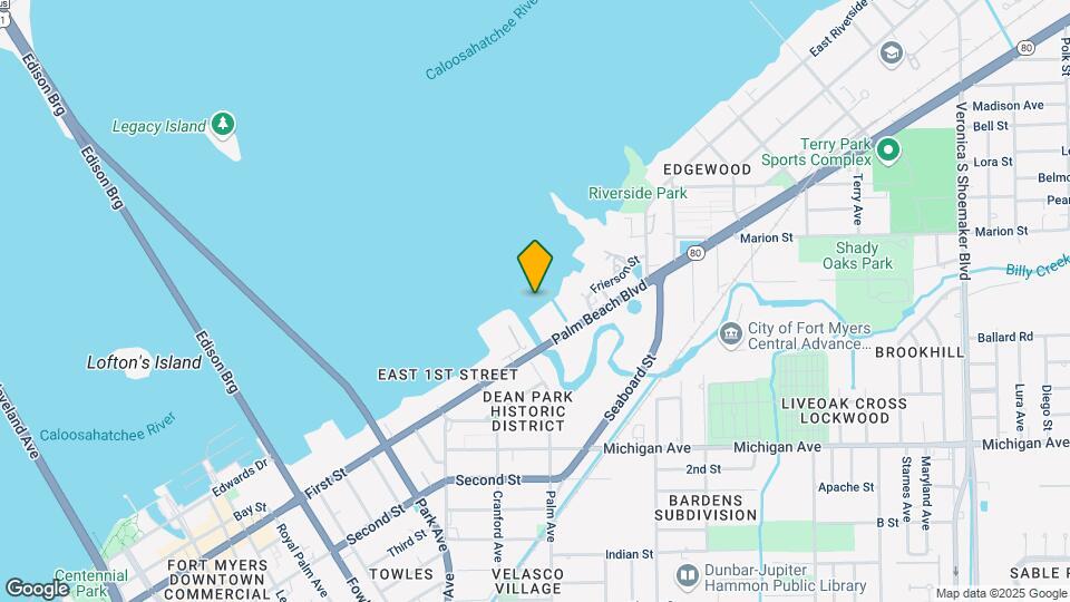 2825 Palm Beach Blvd Map and Location Details