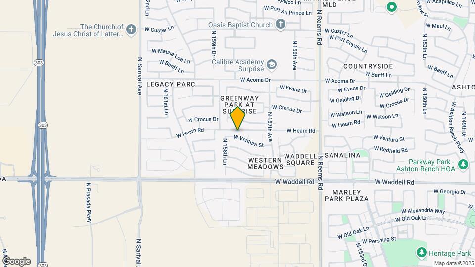 15844 W Ventura St Map and Location Details