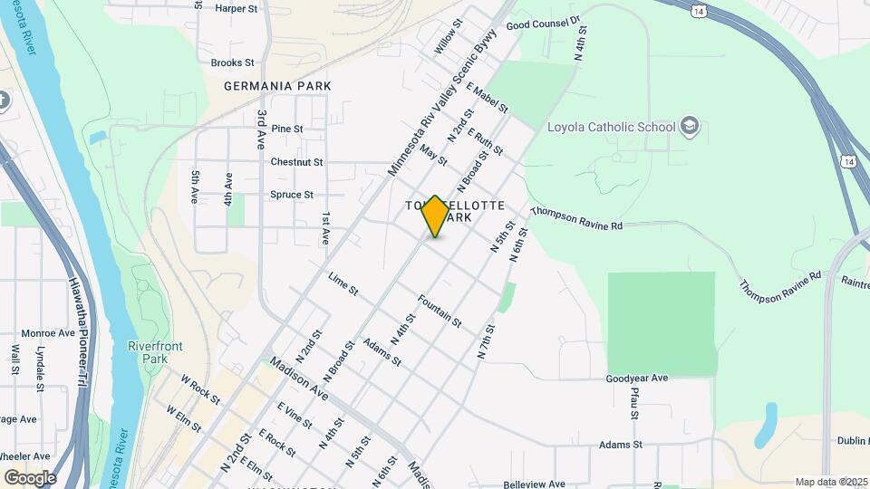 1403 N Broad St Map and Location Details