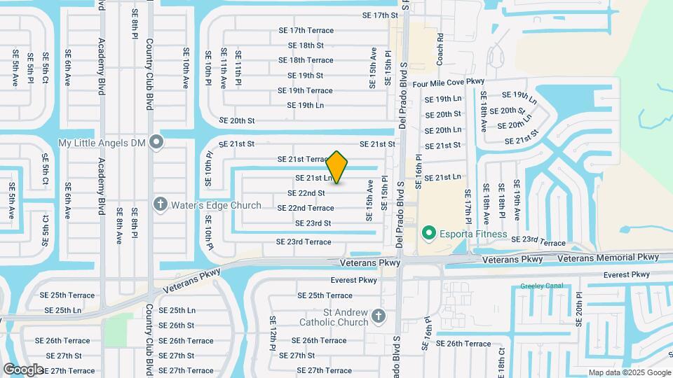 1419 SE 22nd St Map and Location Details
