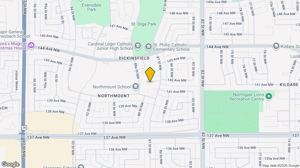 161 Roseland Vlg NW Map and Location Details