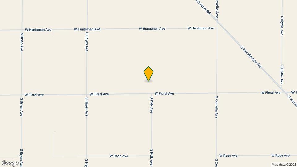 West Floral Ave Ranches Map and Location Details