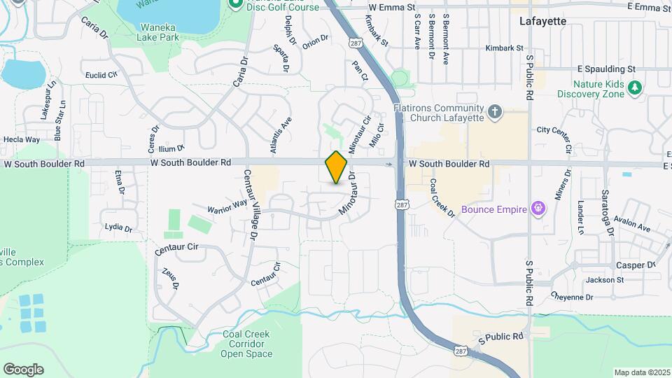 1027 Delta Dr Map and Location Details