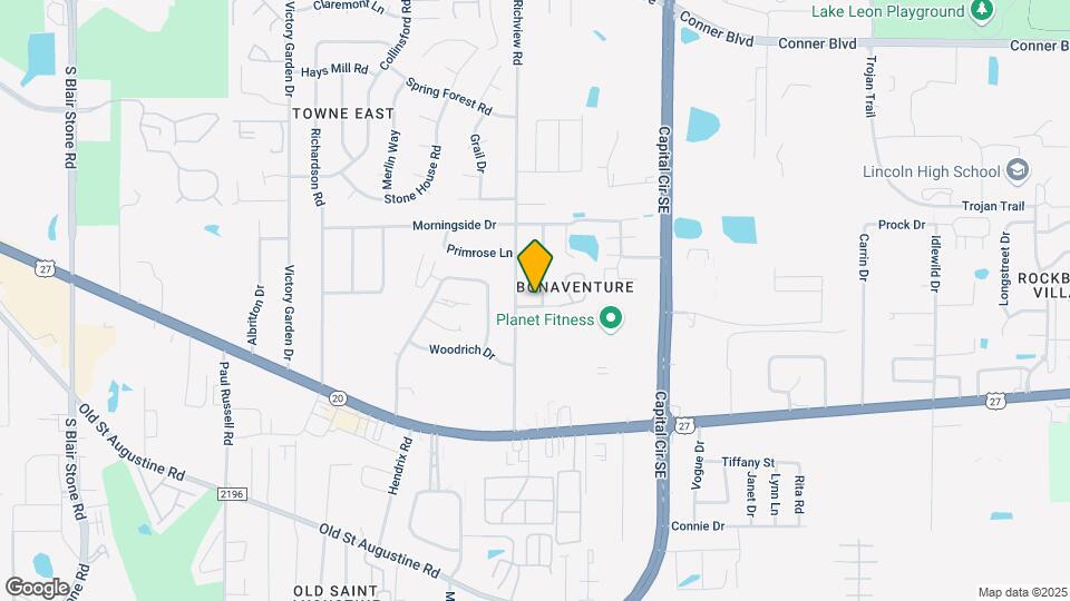 1120 Pinecrest Dr Map and Location Details