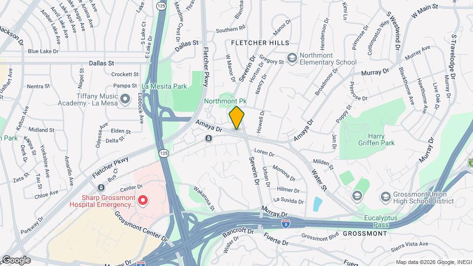 Villages of La Mesa Map and Location Details