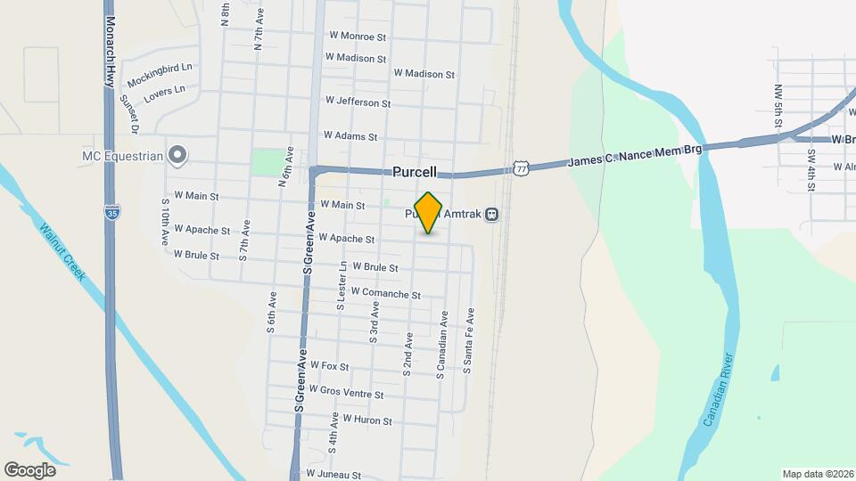 119 W Apache St Map and Location Details