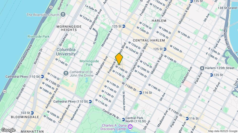 269-271 W 118th St Mapa y Detalles de la Ubicación