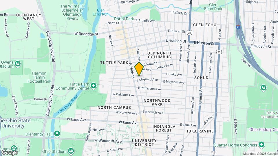 30 E Maynard Ave Map and Location Details