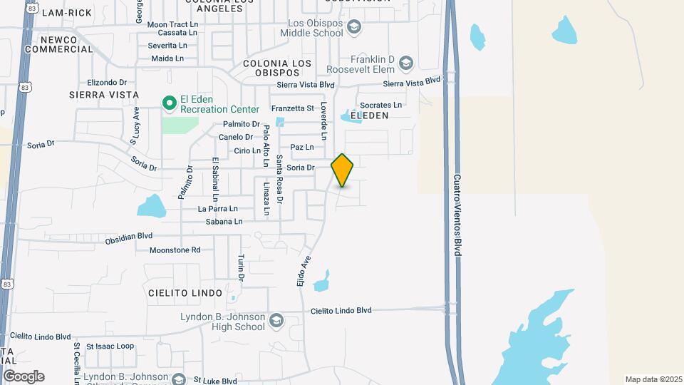 5305 Aceituno Dr Map and Location Details