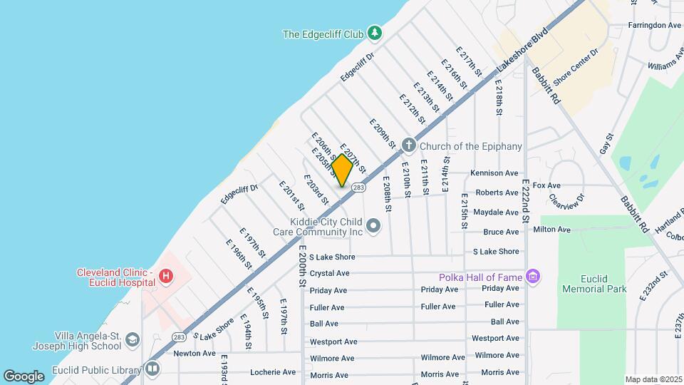 20431 Lake Shore Blvd Map and Location Details
