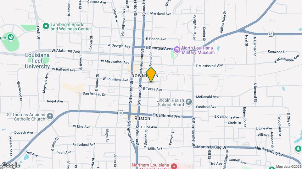 205 S Bonner St Mapa y Detalles de la Ubicación