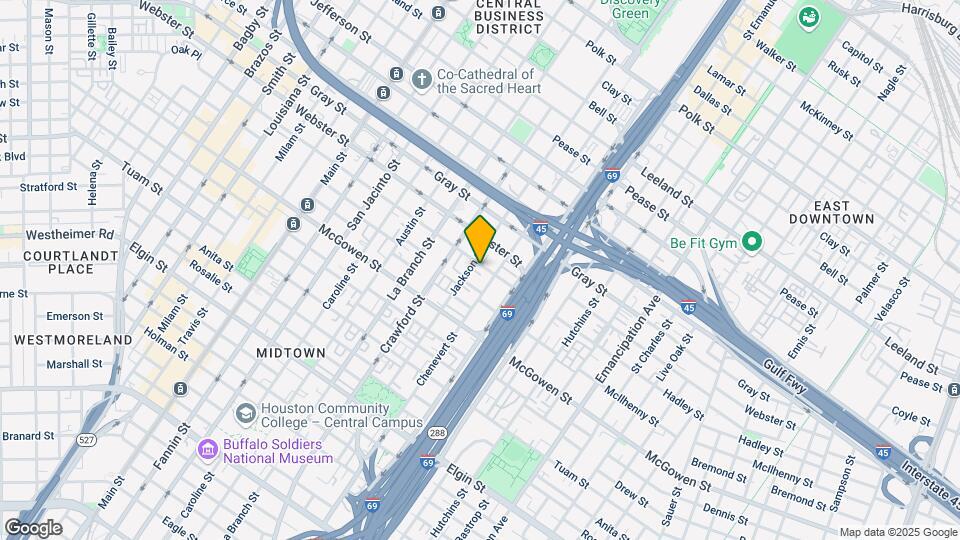 2303 Jackson St Map and Location Details