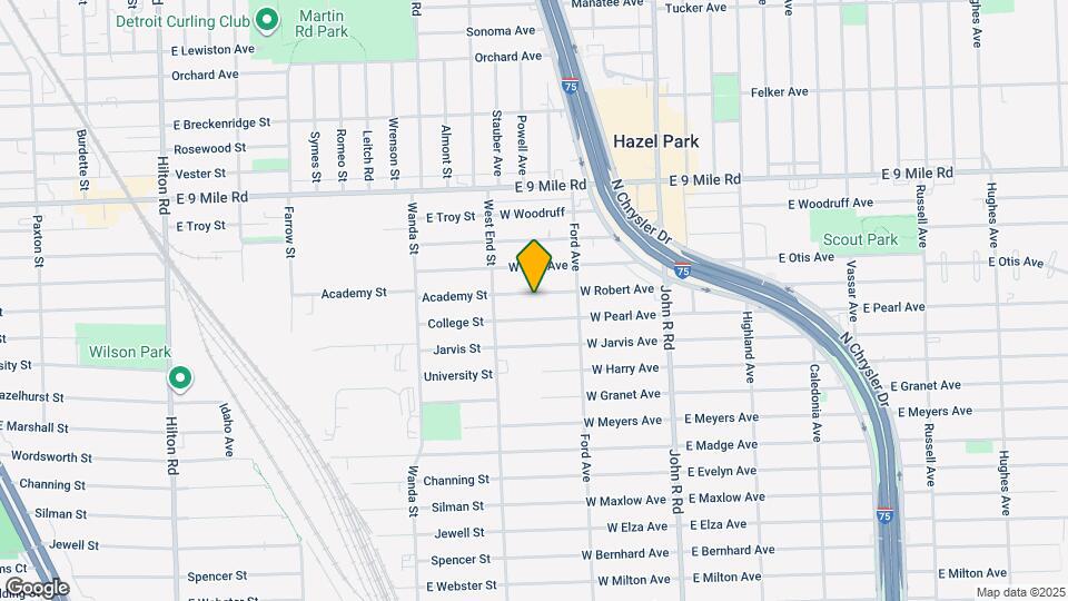 387 W Robert Ave Map and Location Details