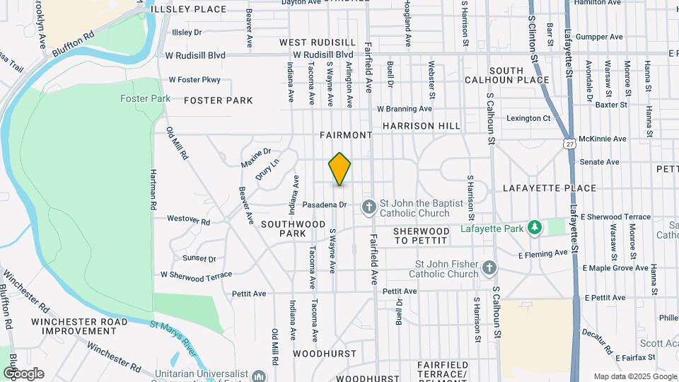 4409 S Wayne Ave Map and Location Details