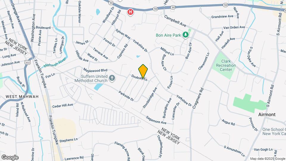 23 Doxbury Ln Map and Location Details