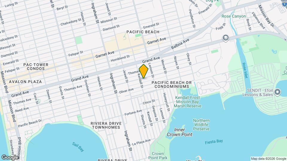 1823 Reed Ave Map and Location Details