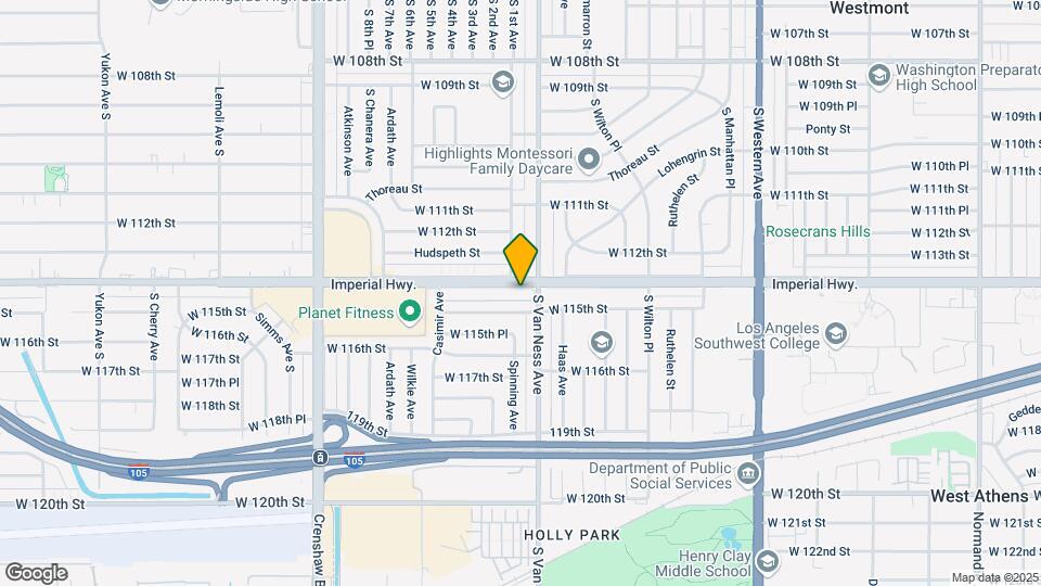 2218 W Imperial Hwy Map and Location Details
