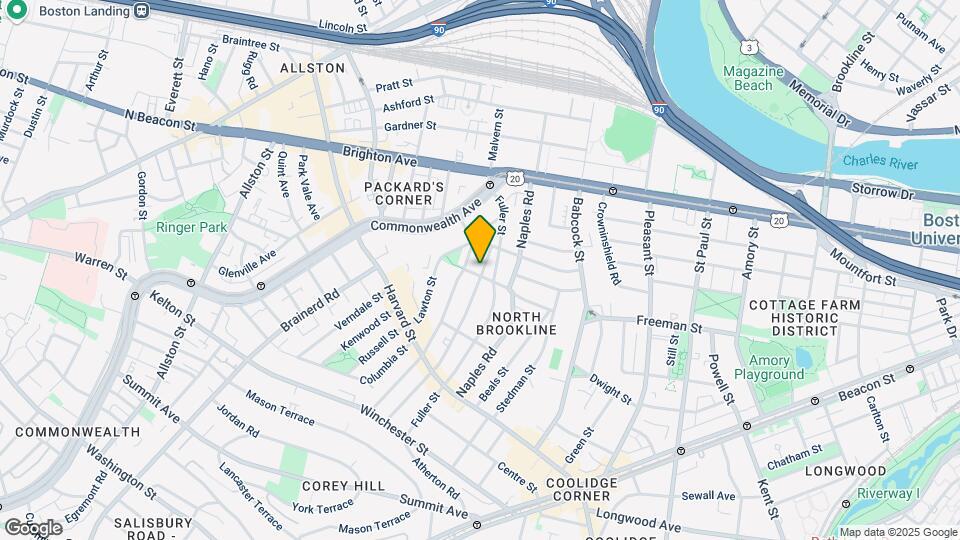 156 Coolidge St Map and Location Details