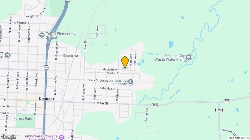 719 Maple Row Map and Location Details