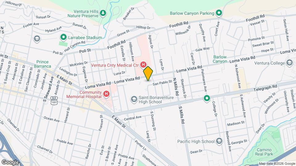 3257-3257 San Pablo St Map and Location Details