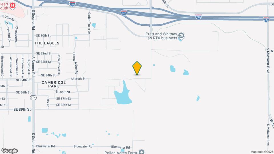 6809 SE 84th St Map and Location Details