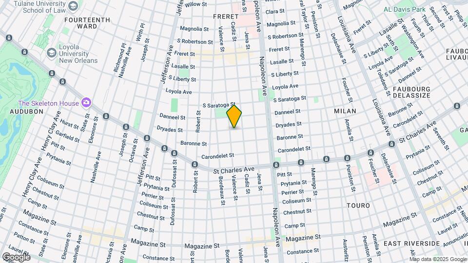 1839 Valence St Mapa y Detalles de la Ubicación